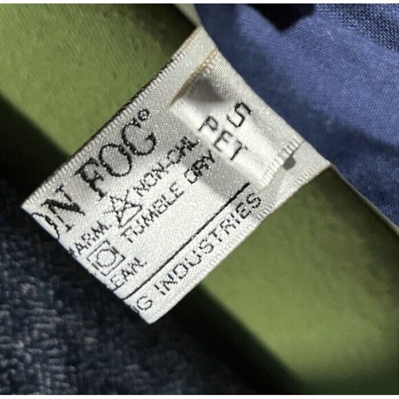 Vintage London Fog Women’s Medium Red And Navy Blue Zip Up Active Jacket Used - Picture 7 of 7